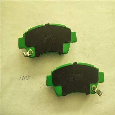 Zelená ochranná vrstva brzdových destiček